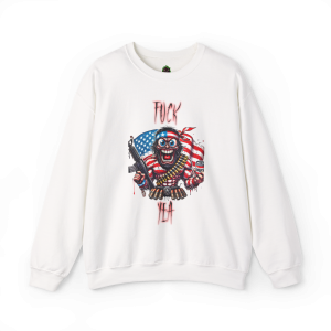 Patriotic Savage "F*** Yea" Crewneck Sweatshirt